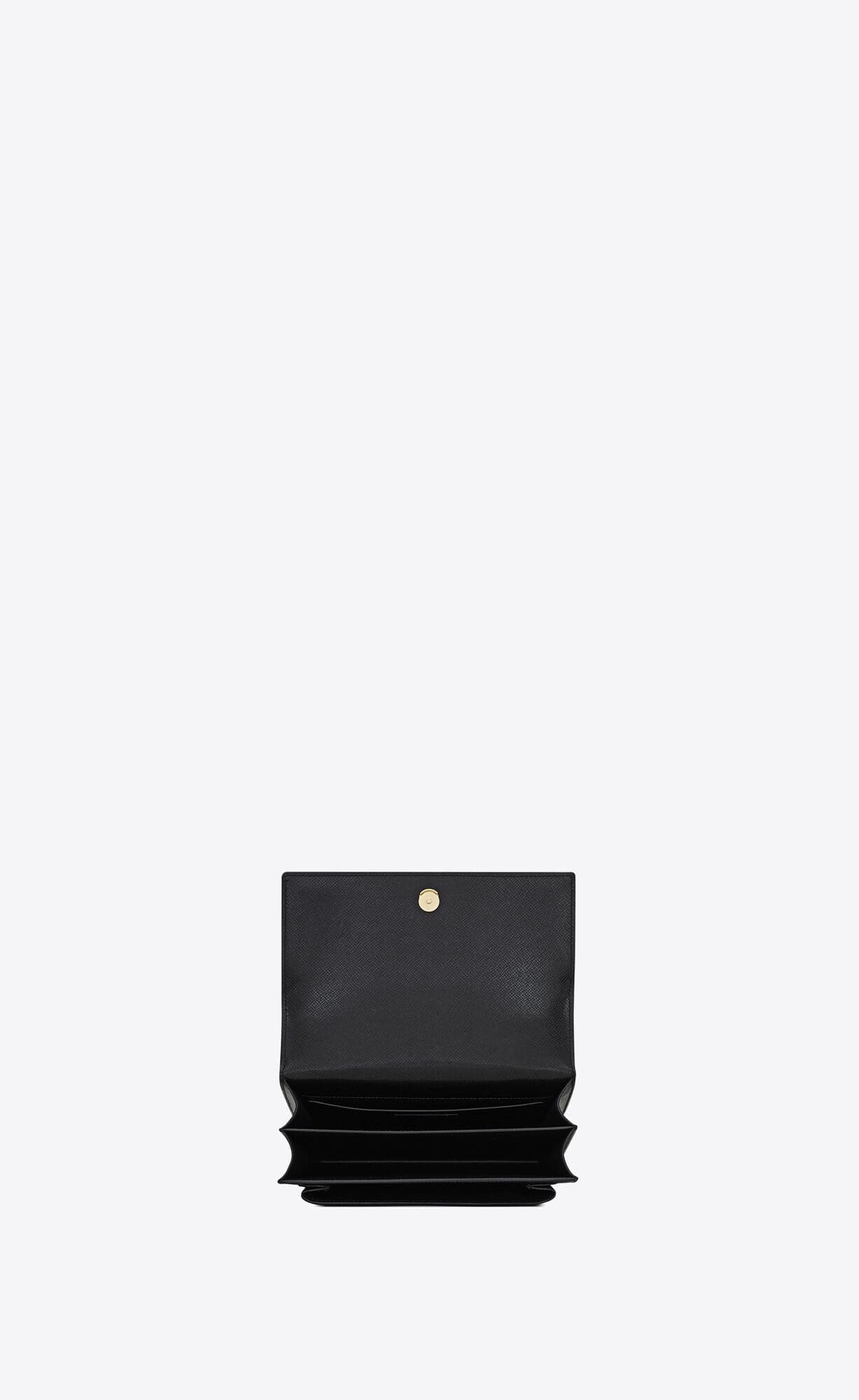 Sa1nt Lau*nt SUNSET MEDIUM BARK TEXTURED EMBOSSED HANDBAG
