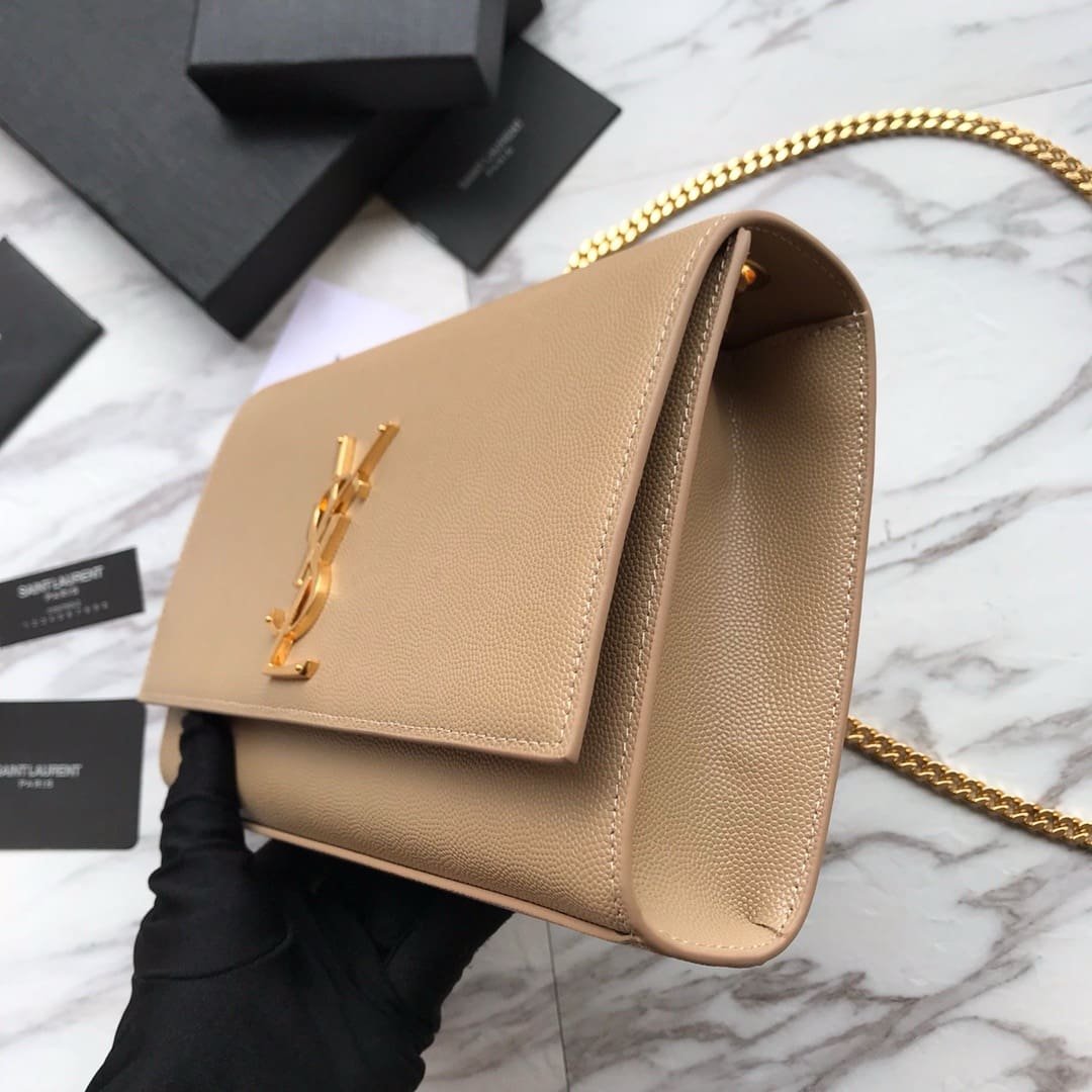 Sa1nt Lau*nt  Kate monogramme leather crossbody bag