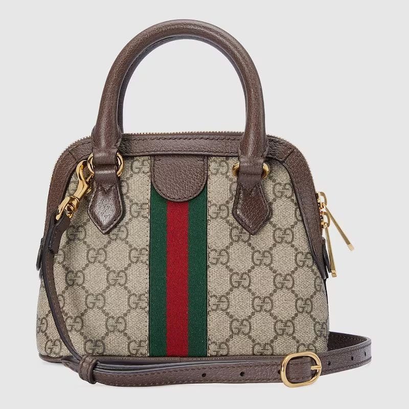 Gvc*1 OPHIDIA GG MINI TOP HANDLE BAG