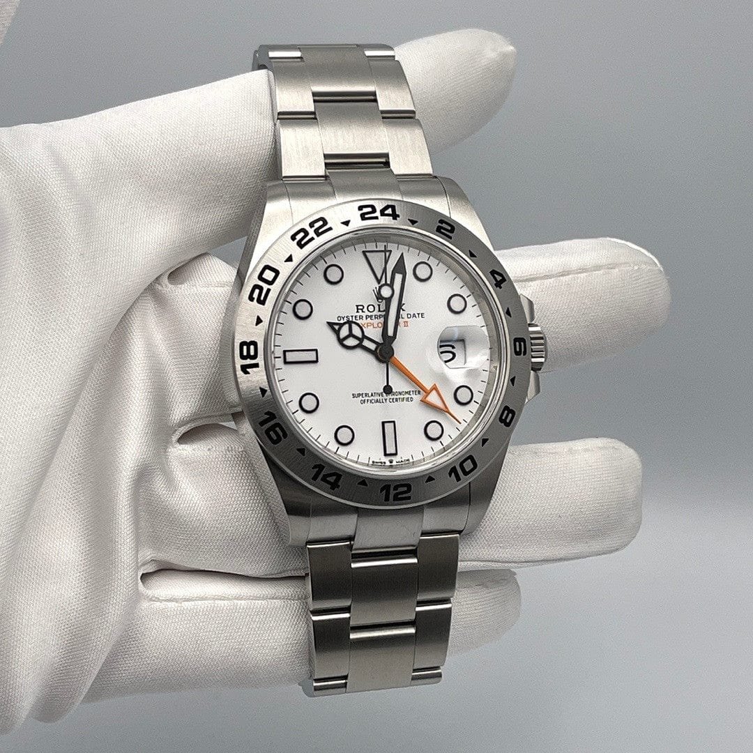 R01ex Explorer II 216570 Stainless Steel White Dial