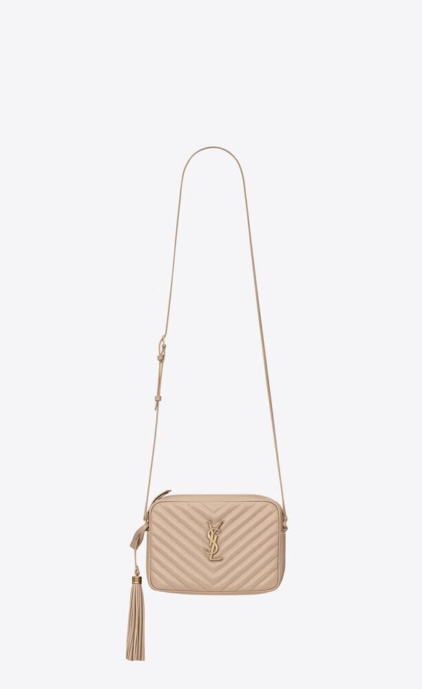 Sa1nt Lau*nt LOU quilted leather camera bag