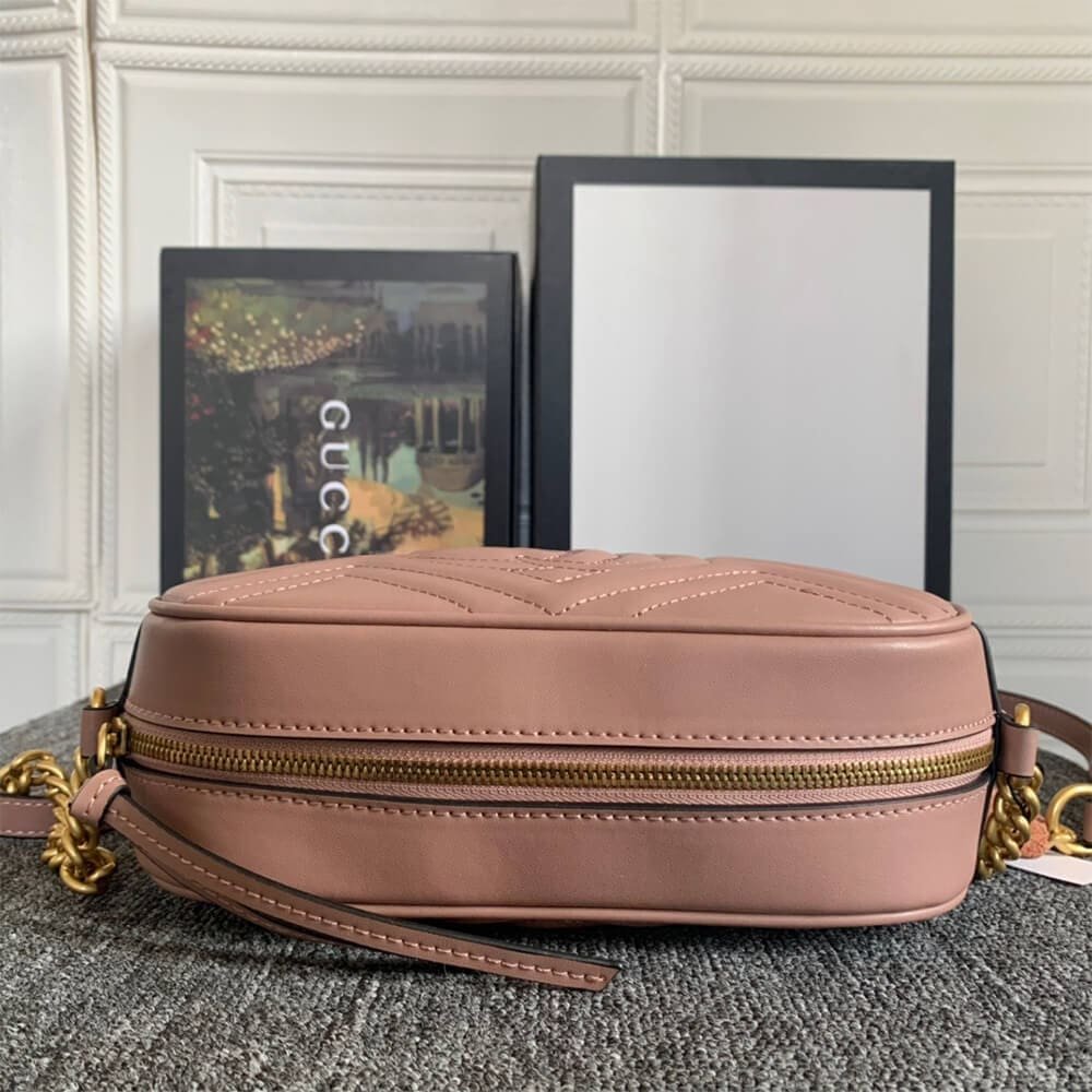 Gvc*1 Marmont small matelasse shoulder bag