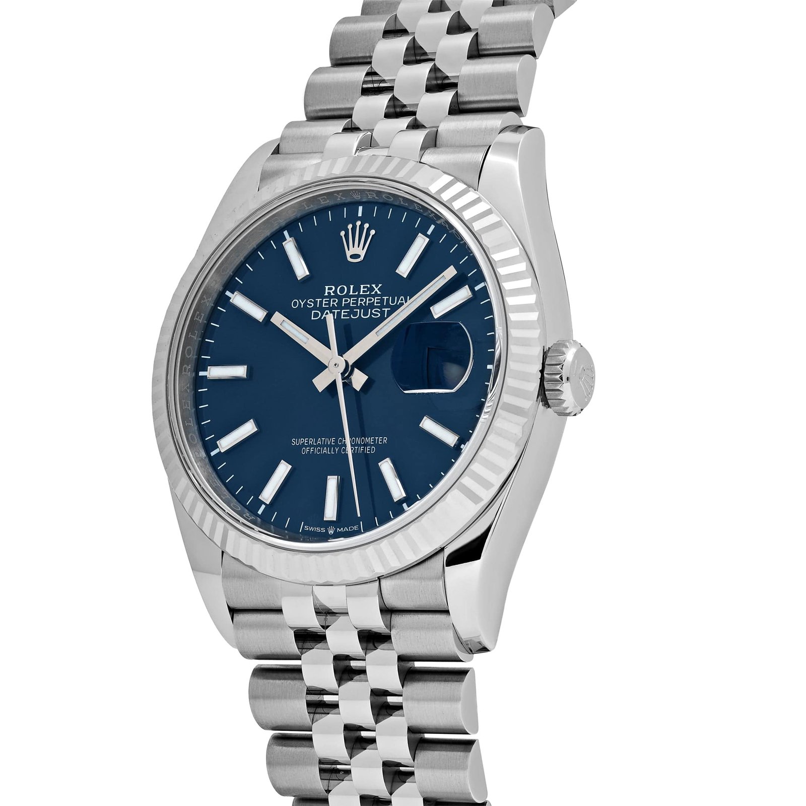 R01ex Datejust 36 126234 Stainless Steel Blue Dial Jubilee (2025)