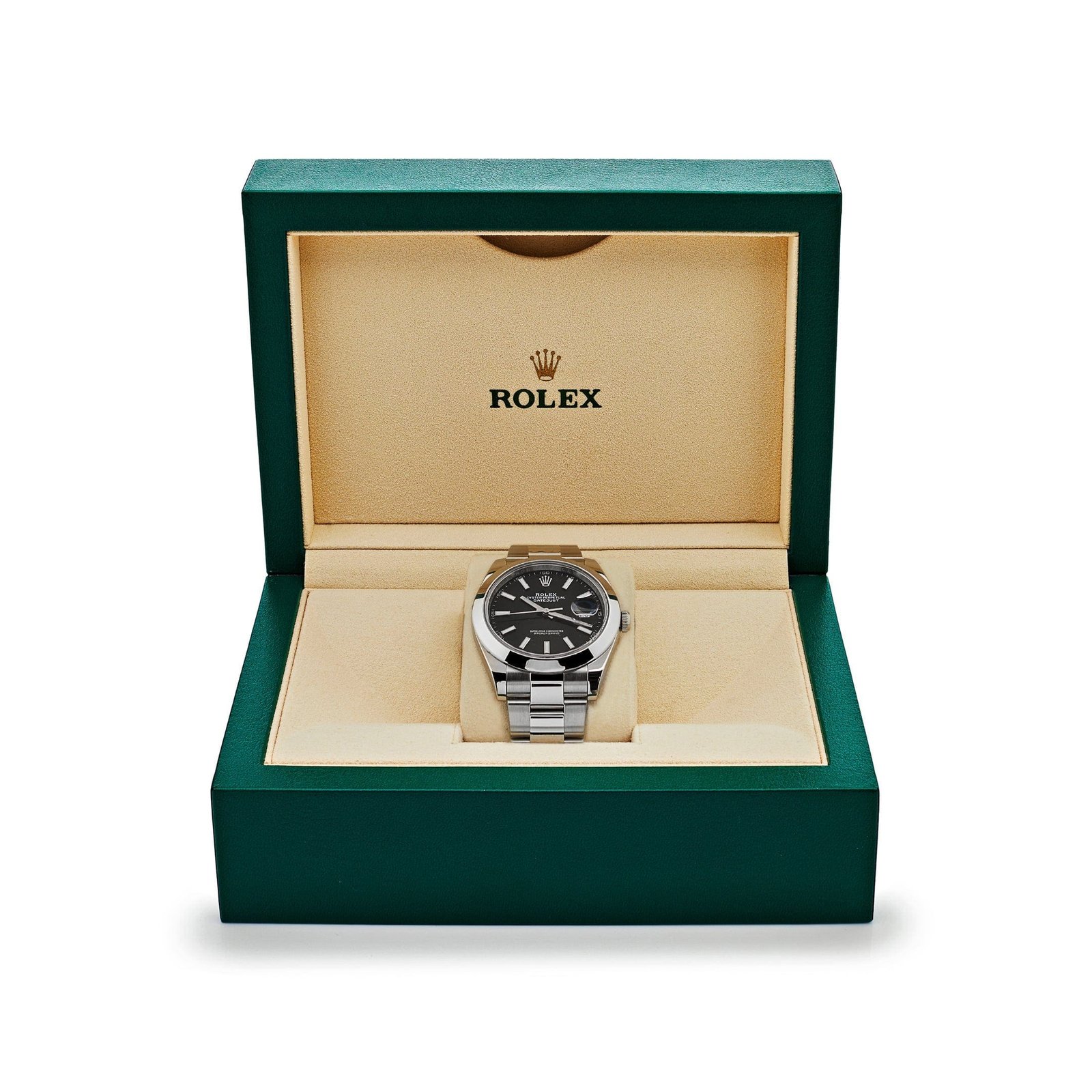 R01ex Datejust 41 126300 Stainless Steel Black Dial Oyster (2024)