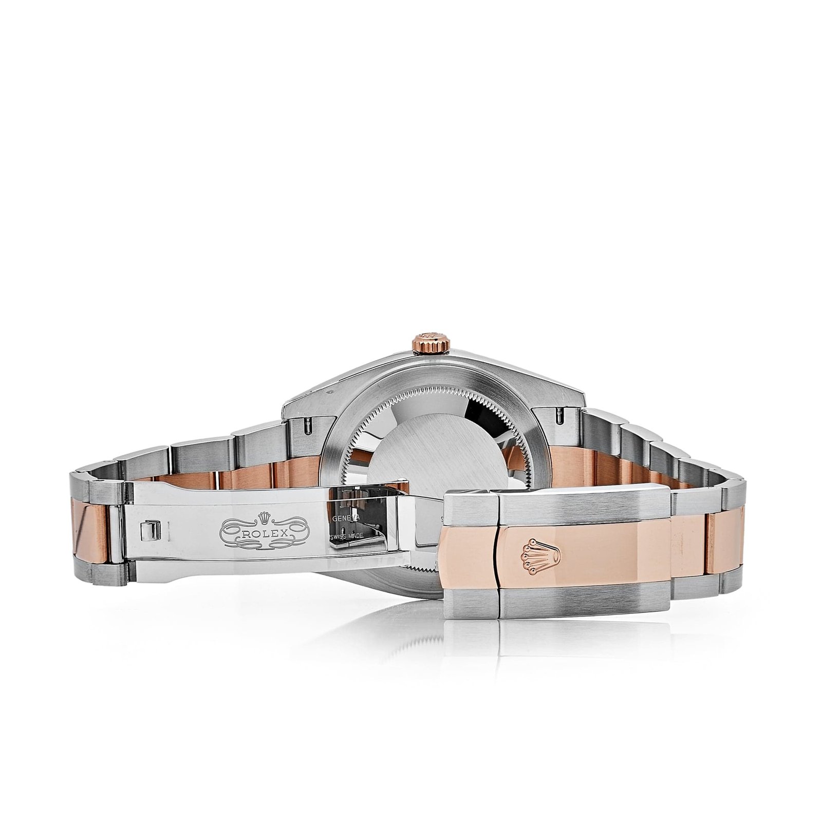 R01ex Datejust 41 126301 Rose Gold Stainless Steel Chocolate D1am0nd Dial (2023)