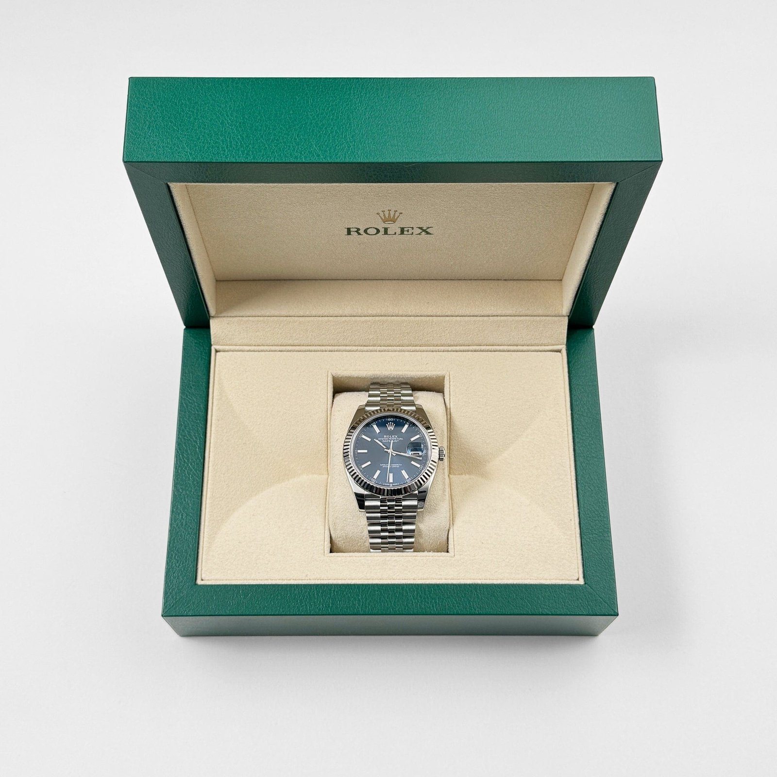R01ex Datejust 41 126334 Stainless Steel Blue Dial Jubilee (2020)