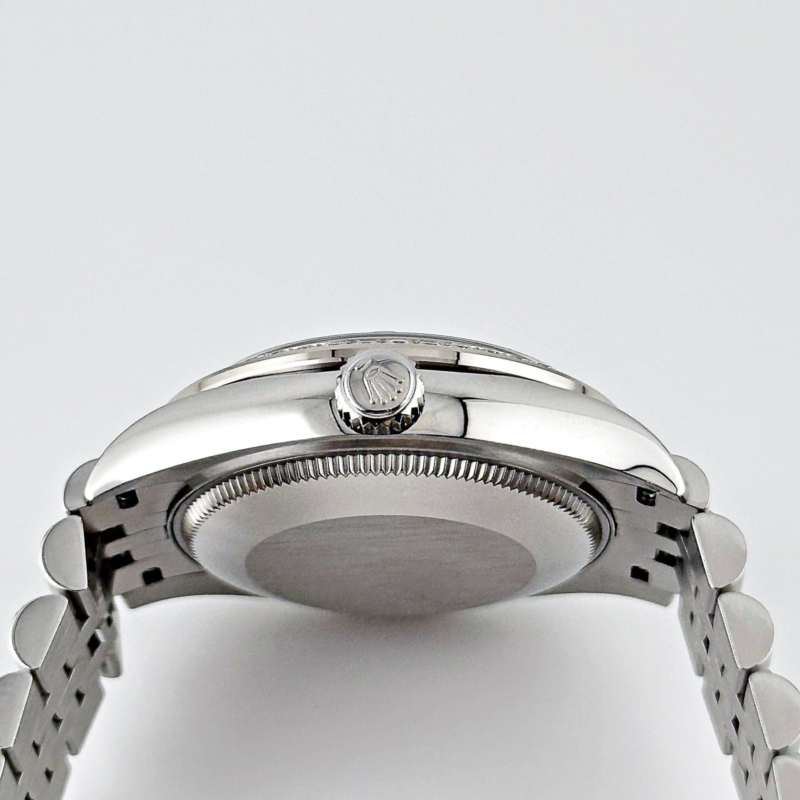 R01ex Datejust 31 278384RBR ‘Ladies’ Stainless Steel D1am0nd Bezel Violet Roman Dial Jubilee