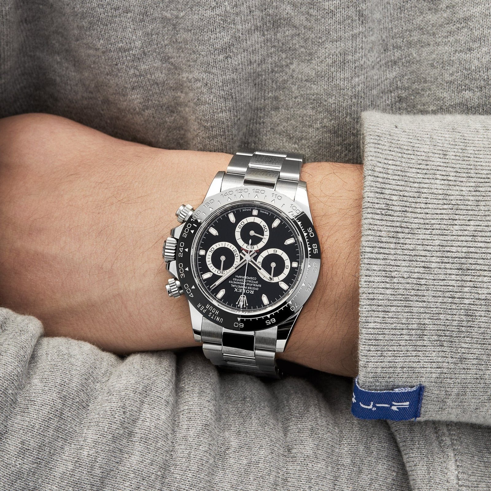 R01ex Daytona 116500LN Stainless Steel Black Dial (2023)
