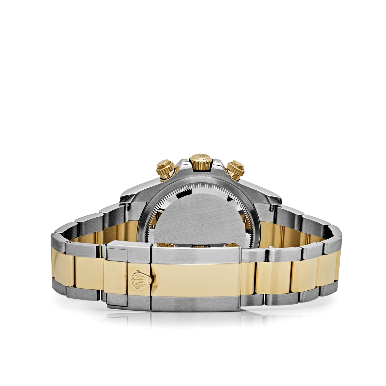 R01ex Daytona 126503 Yellow Gold Stainless Steel Champagne Dial