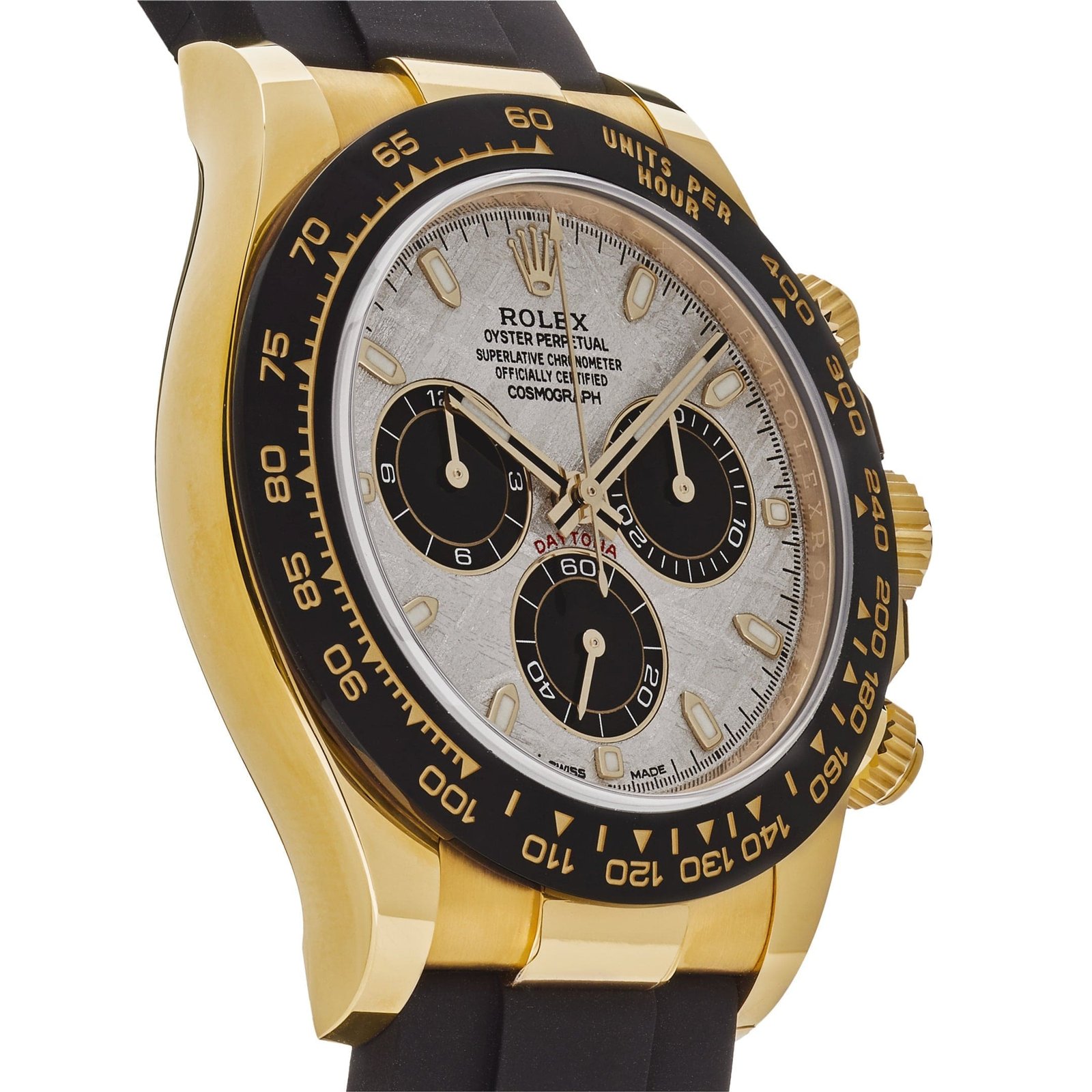 R01ex Daytona 116518LN Yellow Gold Meteorite Dial (2022)