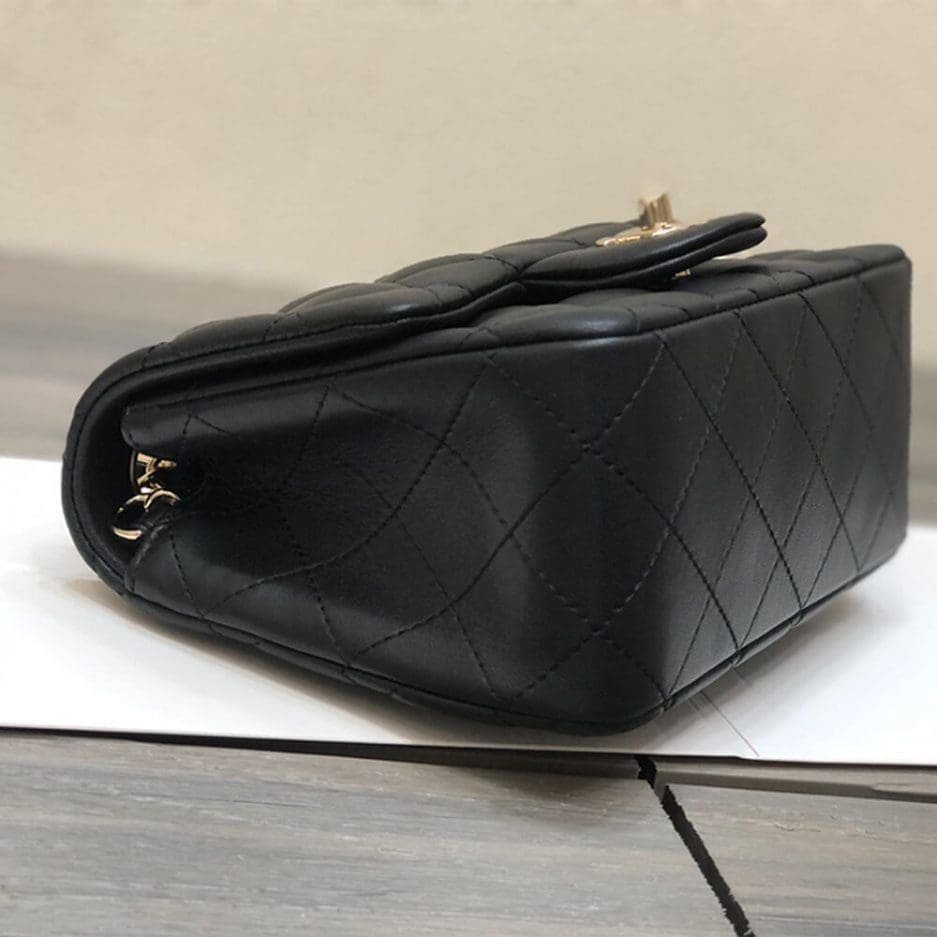 Ch**el MINI FLAP BAG A35200