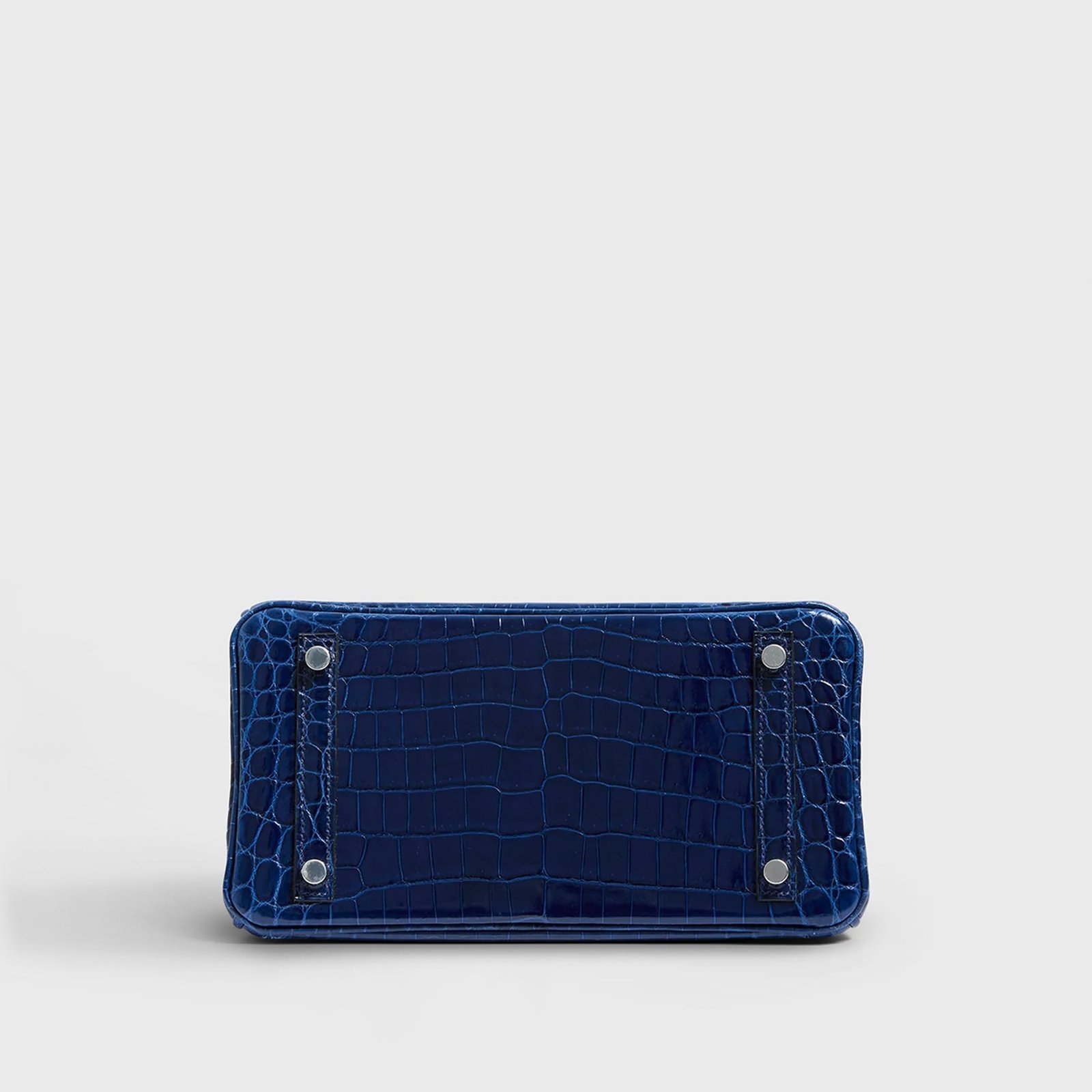 H**me5 Birkin 25 Shiny Nilo Blue Sapphire Palladium Hardware