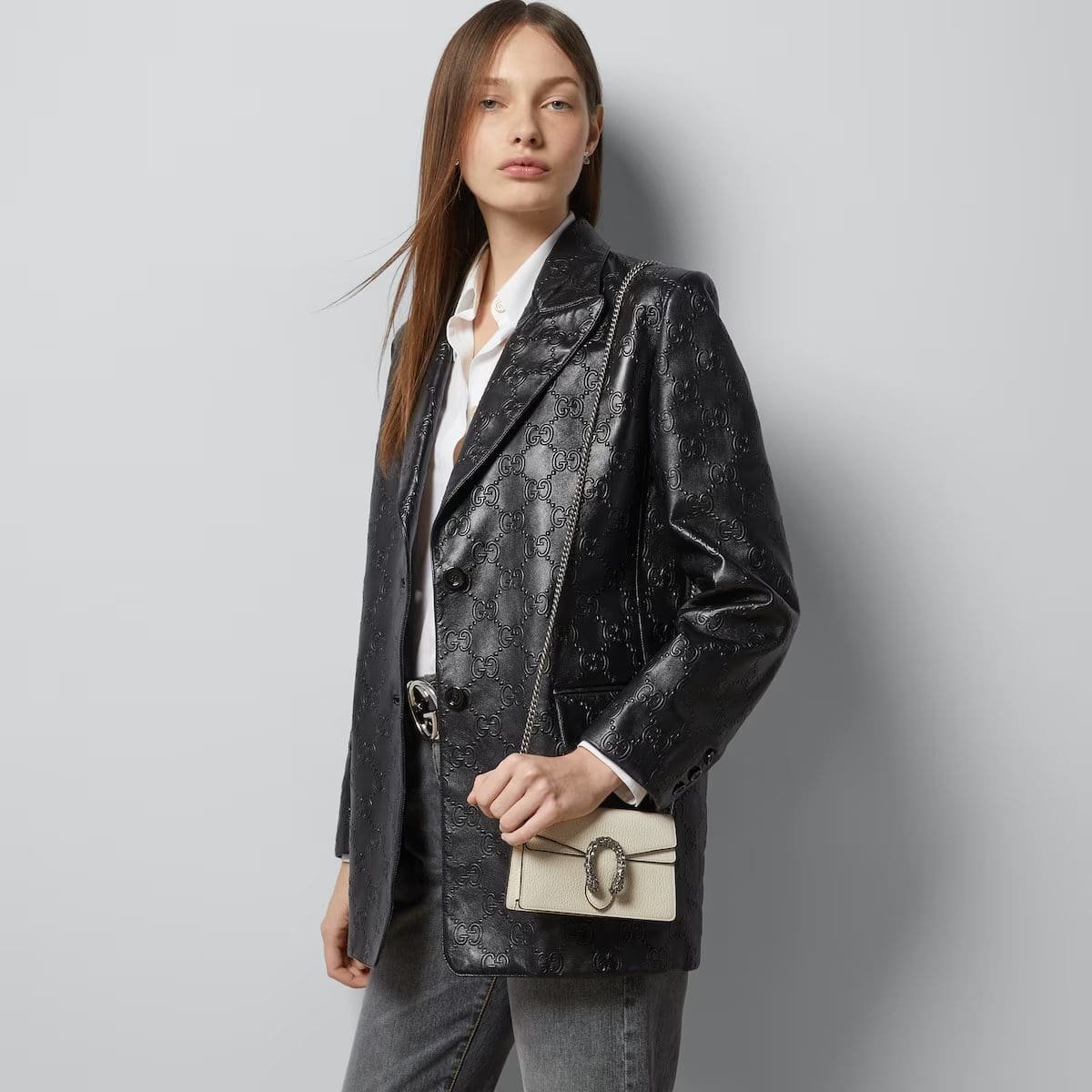DIONYSUS S*pER MINI LEATHER BAG