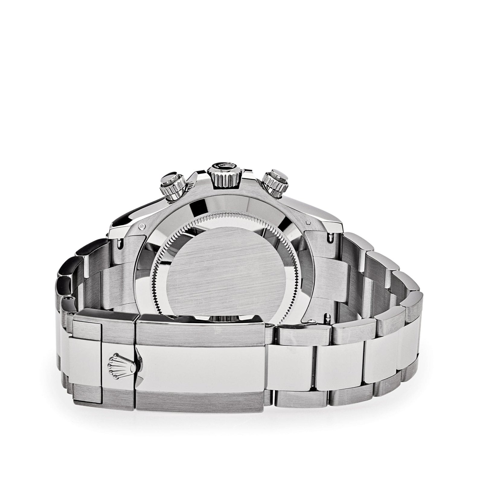 R01ex Daytona 116509 White Gold Black D1am0nd Dial