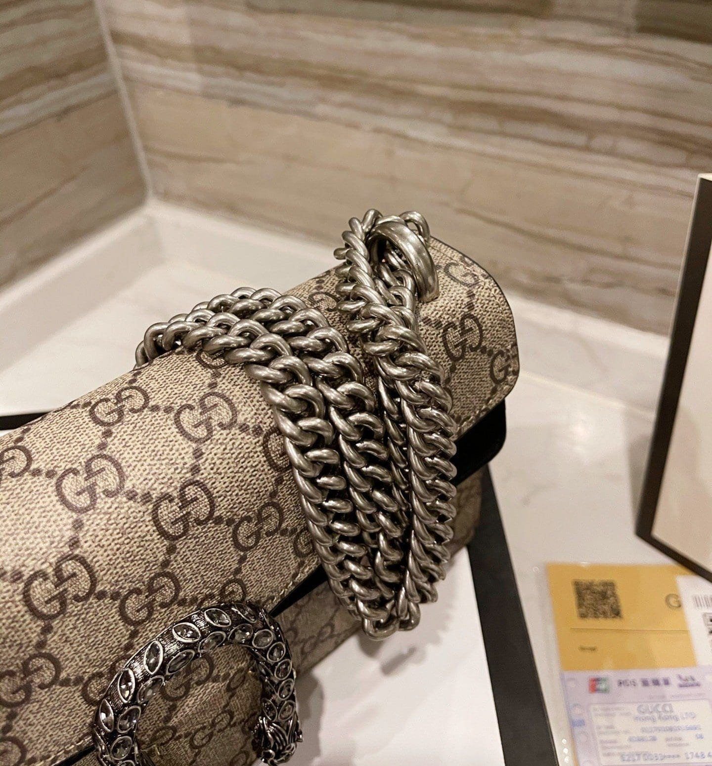 Gvc*1 DIONYSUS GG MEDIUM SHOULDER BAG