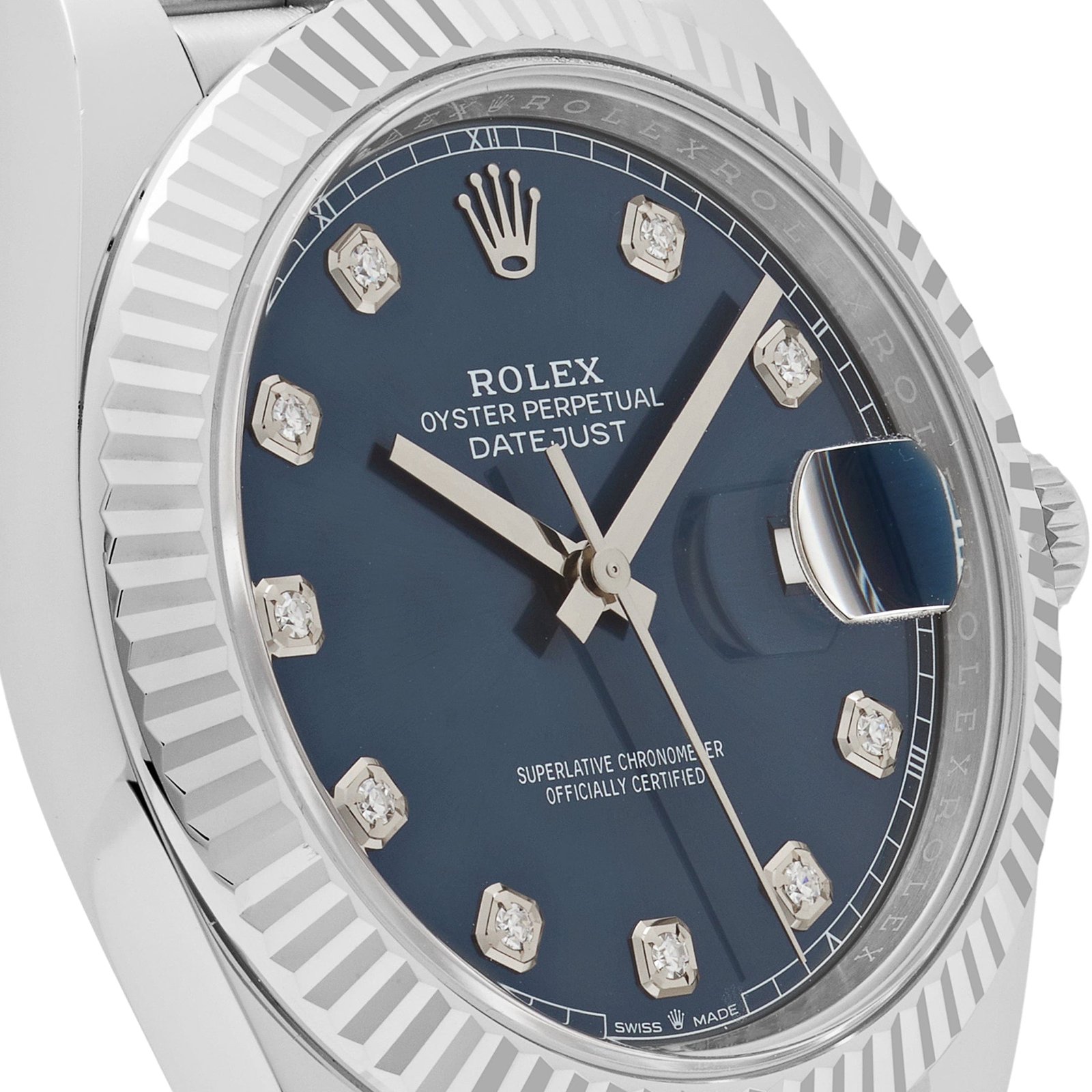 R01ex Datejust 41 126334 Stainless Steel Blue D1am0nd Dial Jubilee (2023)