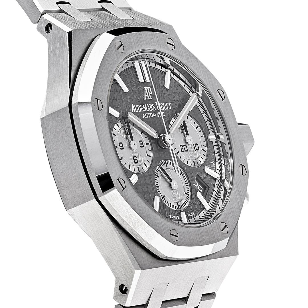Audemars P1g*et Royal Oak 26315ST.OO.1256ST.02 Selfwinding Chronograph Stainless Steel Grey Dial
